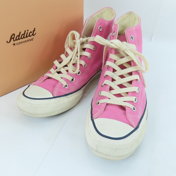 実際に弊社で買取させて頂いたCONVERSE/コンバース ADDICT/アディクト チャックテイラー キャンバス ハイ スニーカー 1CK714/26.5