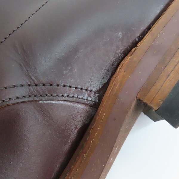 実際に弊社で買取させて頂いたANATOMICA×ALDEN/アナトミカ×オールデン INDY BOOT/インディー ブーツ 4113/8Eの画像 8枚目