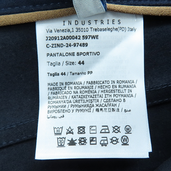 実際に弊社で買取させて頂いた【JPタグ】MONCLER/モンクレール コットンパンツ レザーパッチ J20912A00042 597we/44の画像 4枚目