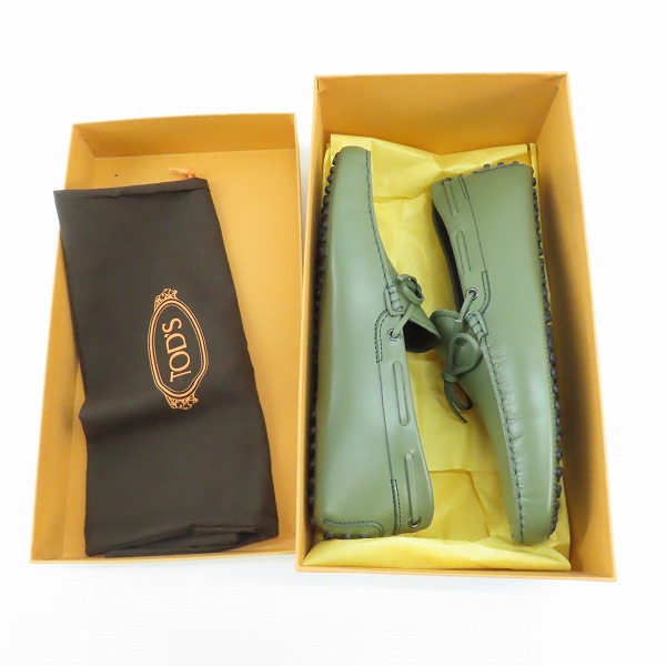 実際に弊社で買取させて頂いたTODS/トッズ レザー ドライビングシューズ 8の画像 8枚目