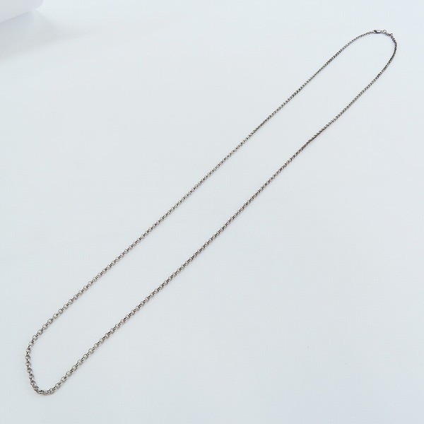 実際に弊社で買取させて頂いたCHROME HEARTS/クロムハーツ ロールチェーン/ネックチェーン ネックレス/32inchの画像 5枚目