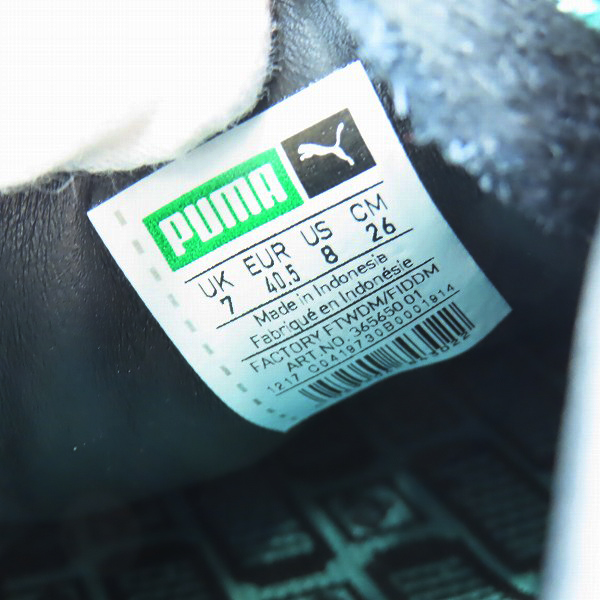 実際に弊社で買取させて頂いたPUMAxDIAMOND SUPPLY/プーマ×ダイアモンド SUEDE 365650-01/26.0の画像 5枚目