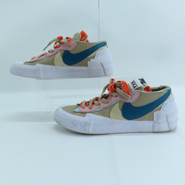 実際に弊社で買取させて頂いたNIKE×SACAI×KAWS/ナイキ×サカイ×カウズ BLAZER LOW REED ブレーザー ロー DM7901-200 28.0の画像 3枚目