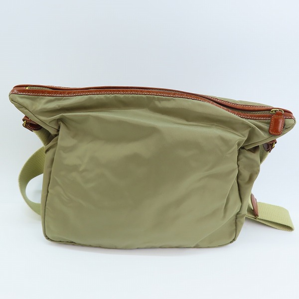 実際に弊社で買取させて頂いたFelisi/フェリージ レザー/ナイロン ショルダーバッグ ベージュ  9362の画像 1枚目