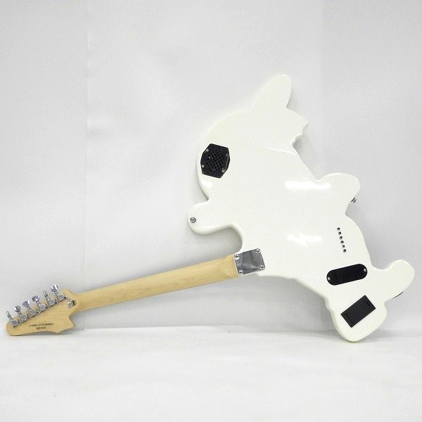 実際に弊社で買取させて頂いた★ESP/イーエスピー 千葉ロッテマリーンズ マーくん アンプ内蔵 エレキギター ストラップ・認定証・ケース付の画像 3枚目