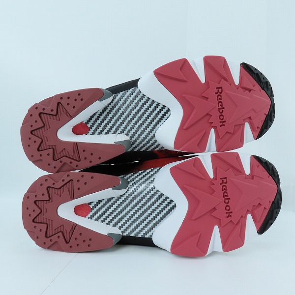 実際に弊社で買取させて頂いた【未使用】Reebok×B'z 稲葉浩志/リーボック Instapump Fury 94 MAGMA/インスタポンプフューリー マグマ  FC限定 100224286/28の画像 2枚目