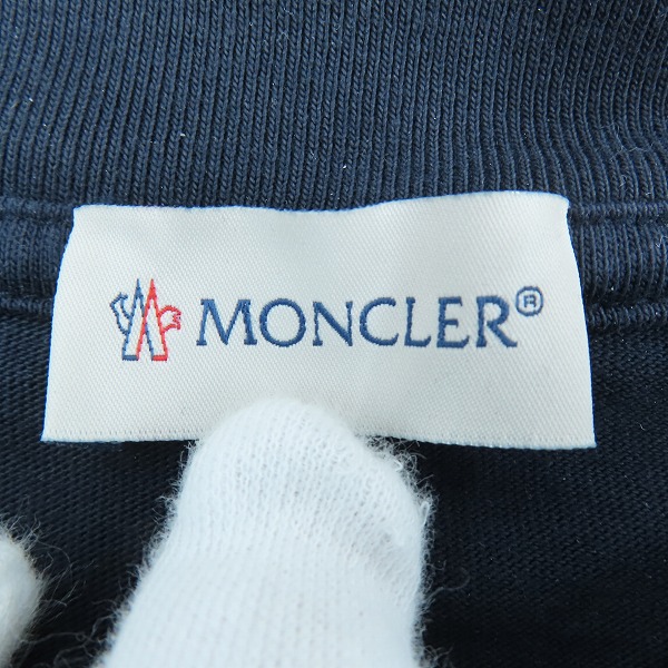 実際に弊社で買取させて頂いた【JPタグ】MONCLER/モンクレール 22SS LS T-SHIRT 長袖Tシャツ H10918D00009/Lの画像 3枚目