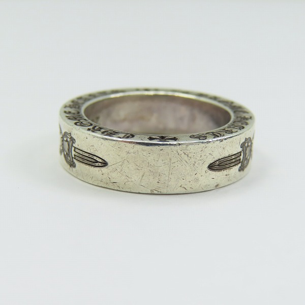 実際に弊社で買取させて頂いた【ギャラ付き】CHROME HEARTS/クロムハーツ 6mmスペーサー ダガーリング 14号の画像 2枚目