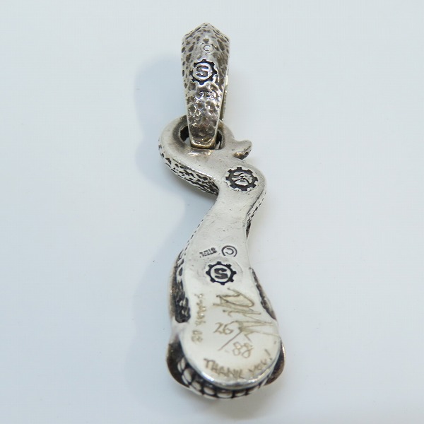 実際に弊社で買取させて頂いたSTARLINGEAR/スターリンギア ホットロッドスパーム ペンダント 2008 X-masの画像 2枚目