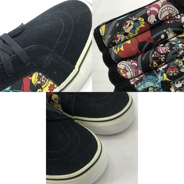 実際に弊社で買取させて頂いたVANS/バンス Disney x Sk8-Hi スケートハイ VN0003CAHSA/27.5の画像 6枚目