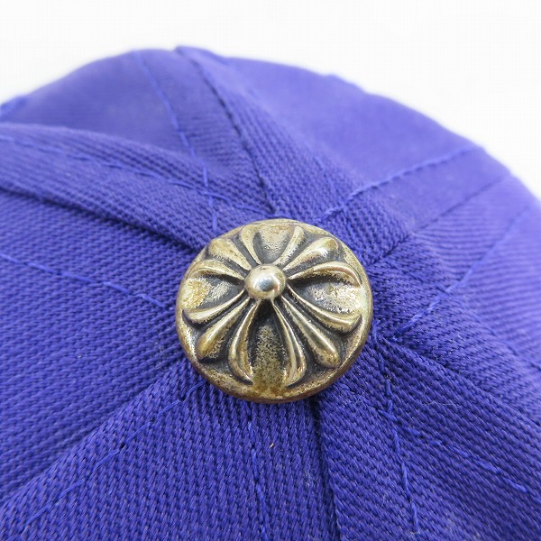 実際に弊社で買取させて頂いたCHROME HEARTS/クロムハーツ CH BASEBALL TRUCKER CAP CHロゴ刺繍 ベースボールキャップ/OSの画像 8枚目