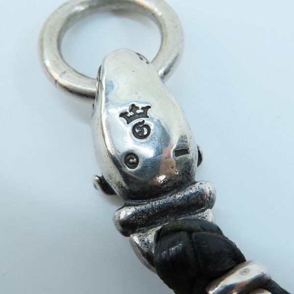 実際に弊社で買取させて頂いたGABORATORY/ガボラトリー/ガボール  スカルオン4ハート ブレスレットの画像 8枚目