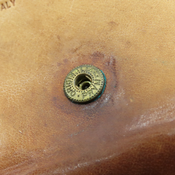 実際に弊社で買取させて頂いたIL BISONTE/イルビゾンテ 二つ折り ウォレット/財布の画像 8枚目