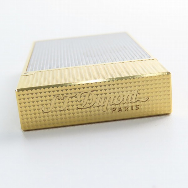 実際に弊社で買取させて頂いた【ギャラ付】S.T.Dupont/デュポン LIGNE 2 CLING/ライン2 クリング マイクロ ダイヤモンド ヘッド C16605の画像 4枚目