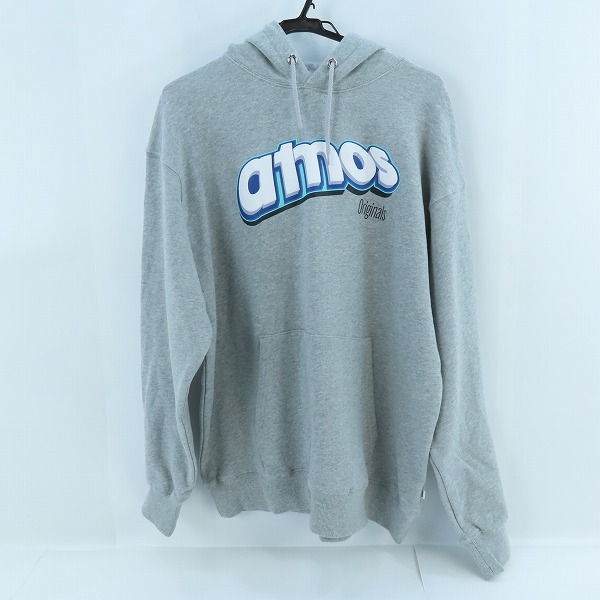 実際に弊社で買取させて頂いたatmos/アトモス LOGO Hooded Sweatshirt/アトモス ロゴ フーデット スウェット パーカー MA23F-SW056 L
