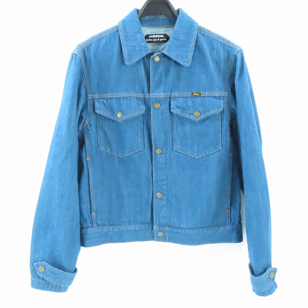 実際に弊社で買取させて頂いたAUBERGE x Brilla per il gusto/オーベルジュ×ブリッラペルイルグスト 別注 刺繍入り デニムジャケット 24-18-0398-608/42