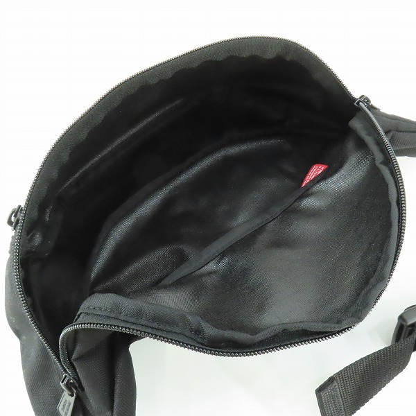 実際に弊社で買取させて頂いたManhattan Portage/マンハッタンポーテージ ボディバッグ/ウエストバッグ ブラックの画像 4枚目