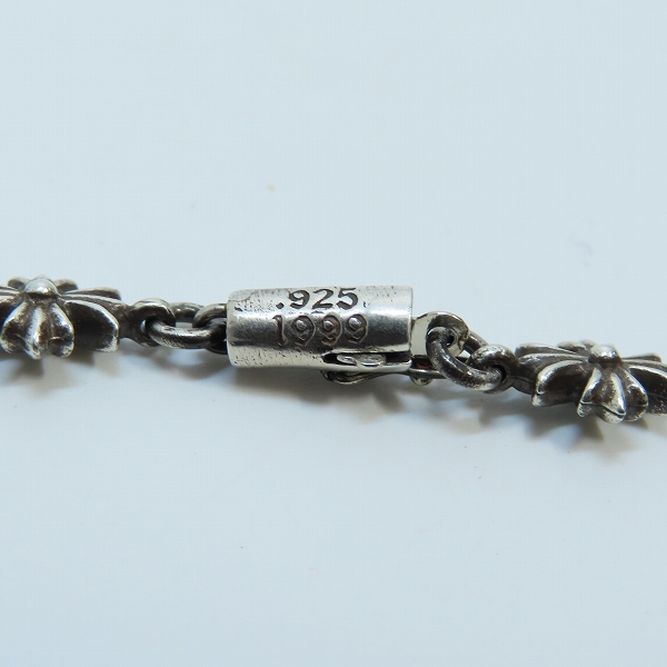実際に弊社で買取させて頂いたCHROME HEARTS/クロムハーツ TINY E CH PLUS NECKLACE/タイニーE CHプラス ネックレス 20インチの画像 4枚目