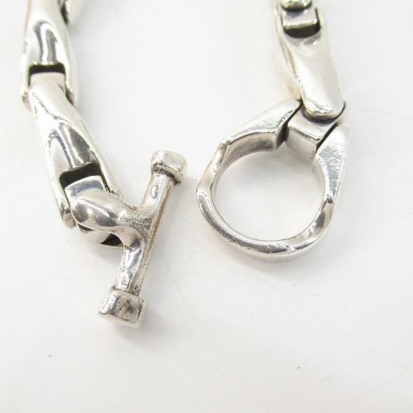 実際に弊社で買取させて頂いた【ギャラ付き】Bill Wall Leather/BWL/ビルウォールレザー スムース Uジョイント ブレスレットの画像 3枚目