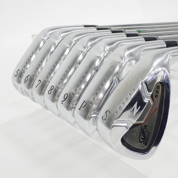実際に弊社で買取させて頂いたDUNLOP/ダンロップ SRIXON/スリクソン Z525 FORGED/フォージド アイアン #5～9,P,Sw 7本セット N.S.PRO 980GH FLEX:S
