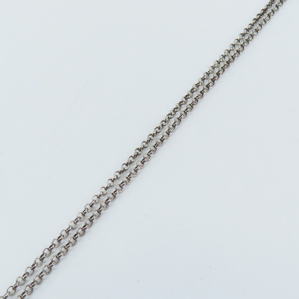 実際に弊社で買取させて頂いたCHROME HEARTS/クロムハーツ ロールチェーン/ネックチェーン ネックレス/32inchの画像 4枚目