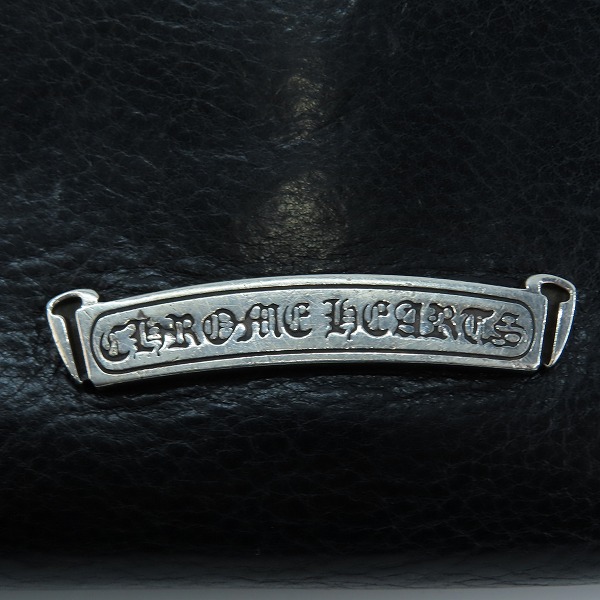実際に弊社で買取させて頂いたCHROME HEARTS/クロムハーツ JUDY/ジュディ ヘビーレザー ロングウォレット クロスボタン/長財布の画像 6枚目