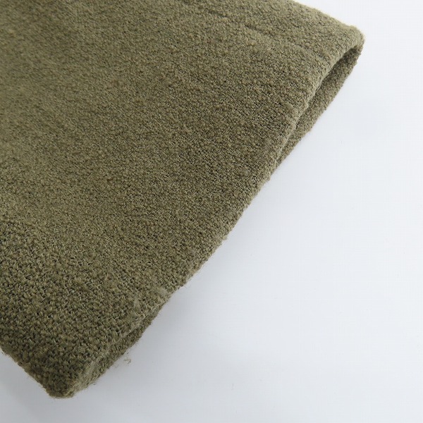 実際に弊社で買取させて頂いたGIORGIO ARMANI/ジョルジオアルマーニ ノーカラー ロングコート/50の画像 8枚目