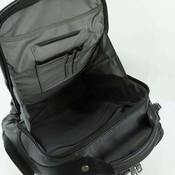 実際に弊社で買取させて頂いたTUMI/トゥミ ALPHA 3/アルファ3 ブリーフ パック/リュック レザー ブラック 117343-1041/9603580DL3の画像 3枚目