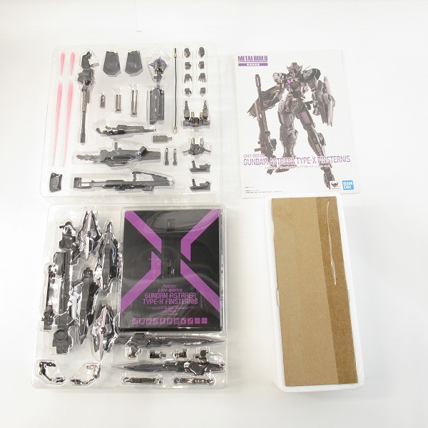 実際に弊社で買取させて頂いたBANDAI/バンダイスピリッツ METAL BUILD ガンダムアストレア TYPE-X フィンスターニス/機動戦士ガンダム00/プレバン/フィギュアの画像 1枚目
