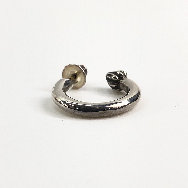 実際に弊社で買取させて頂いたCHROME HEARTS/クロムハーツ HOOP PLAIN プレーンフープピアスの画像 1枚目