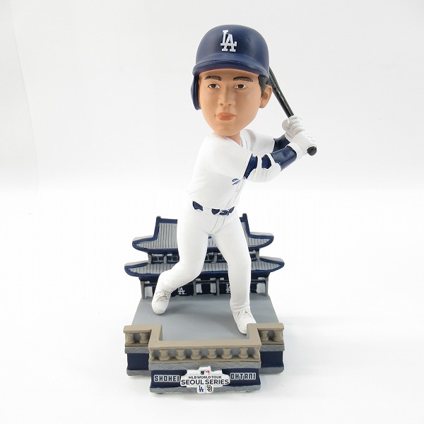 実際に弊社で買取させて頂いたFOCO PLAYER BOBBLE ソウルシリーズ開幕戦 2024 ロサンゼルドジャース 大谷翔平 ボブルヘッド フィギュア/1024体限定の画像 1枚目