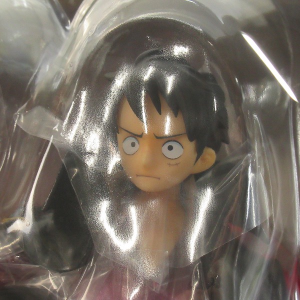 実際に弊社で買取させて頂いた【未開封】メガハウス P.O.P ワンピース STRONG EDITION エクセレントモデル モンキー・D・ルフィ LAWSON限定カラー フィギュアの画像 1枚目