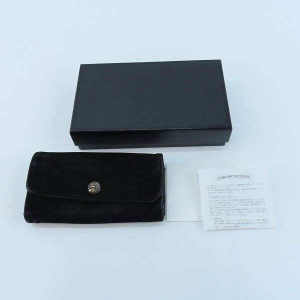 実際に弊社で買取させて頂いた【インボイス原本】CHROME HEARTS/クロムハーツ JUDY ジュディ ウォレットの画像 9枚目