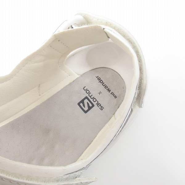 実際に弊社で買取させて頂いたSALOMON×AND WANDER/サロモン×アンドワンダー SPEEDCROSS SANDALS/スピードクロス サンダル ホワイト 413657/24の画像 4枚目