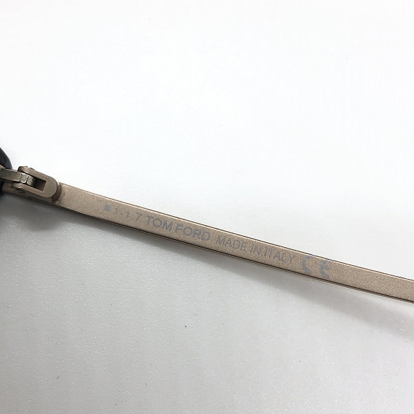 実際に弊社で買取させて頂いたTOM FORD/トムフォード ボストン メガネフレーム TF5467 001の画像 5枚目