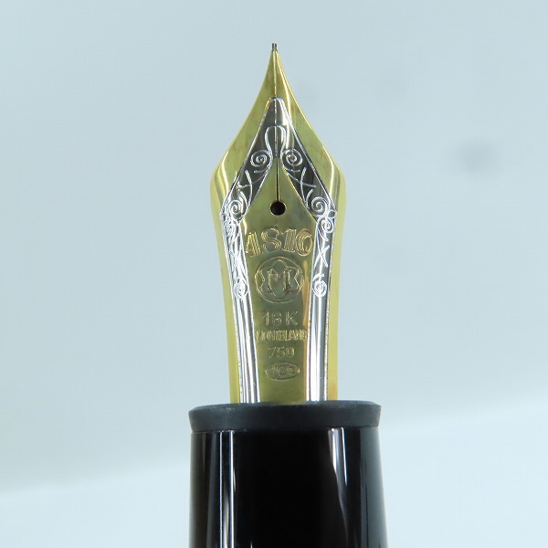 実際に弊社で買取させて頂いたMONTBLANC/モンブラン マイスターシュテュック 149 万年筆 ペン先刻印18K 750インクボトル付きの画像 5枚目