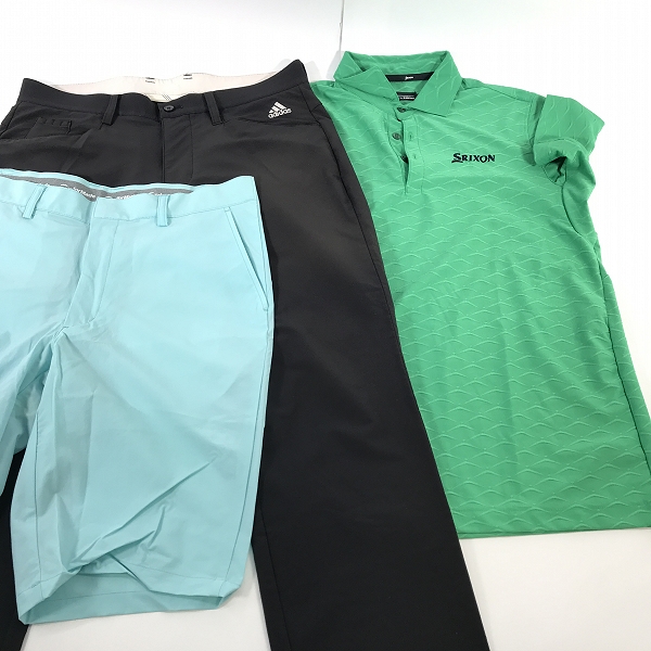 実際に弊社で買取させて頂いた【おまとめ】テーラーメイド/アディダス/スリクソン シャツ/パンツ ゴルフウェアの画像 1枚目