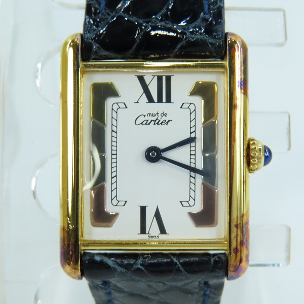 実際に弊社で買取させて頂いたCartier/カルティエ カルティエ マスト タンク スリーカラーゴールド ローマントリニティ 腕時計