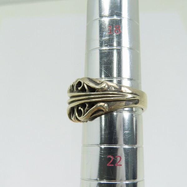 実際に弊社で買取させて頂いた【インボイス原本】CHROME HEARTS/クロムハーツ K&Tリング 20.5号の画像 7枚目