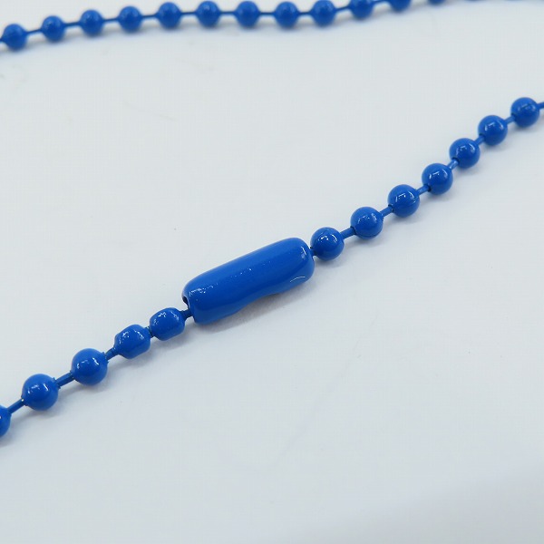 実際に弊社で買取させて頂いた【レシート付】CHROME HEARTS/クロムハーツ スモールCHクロス シリコン ブルーの画像 5枚目