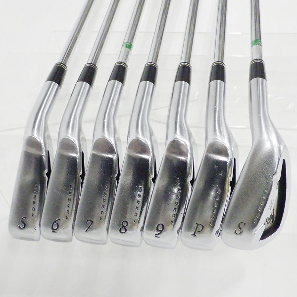 実際に弊社で買取させて頂いたDUNLOP/ダンロップ SRIXON/スリクソン Z525 FORGED/フォージド アイアン #5～9,P,Sw 7本セット N.S.PRO 980GH FLEX:Sの画像 1枚目