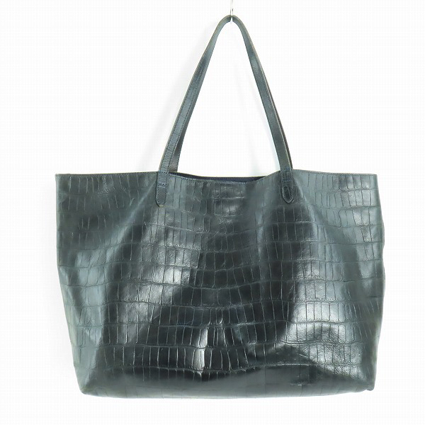 実際に弊社で買取させて頂いたFelisi/フェリージ クロコ型押し トートバッグ 15-20の画像 1枚目