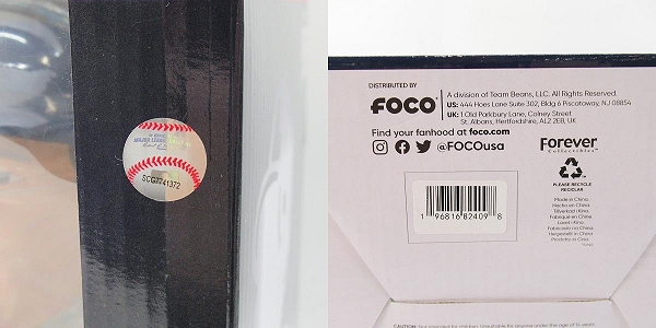 実際に弊社で買取させて頂いたFOCO BIG HEADS MLB PLAYERS ロサンゼルス ドジャース ＃17 大谷 翔平 ボブルヘッド フィギュアの画像 8枚目