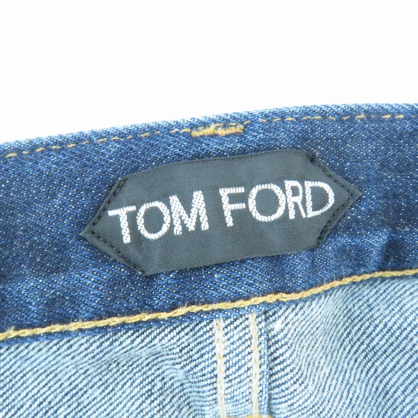 実際に弊社で買取させて頂いたTOM FORD/トムフォード Slim Fit Jeans/スリムフィットジーンズ デニム パンツ TFD001/30の画像 3枚目
