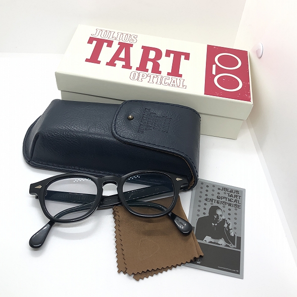 実際に弊社で買取させて頂いたJULIUS TART OPTICAL/ジュリアスタートオプティカル メガネフレーム/アイウェア PL-002A ARの画像 9枚目