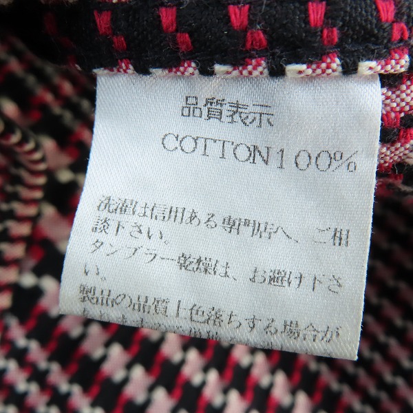 実際に弊社で買取させて頂いたRJB FLAT HEAD/フラットヘッド グレンチェック ネルシャツ/40の画像 3枚目