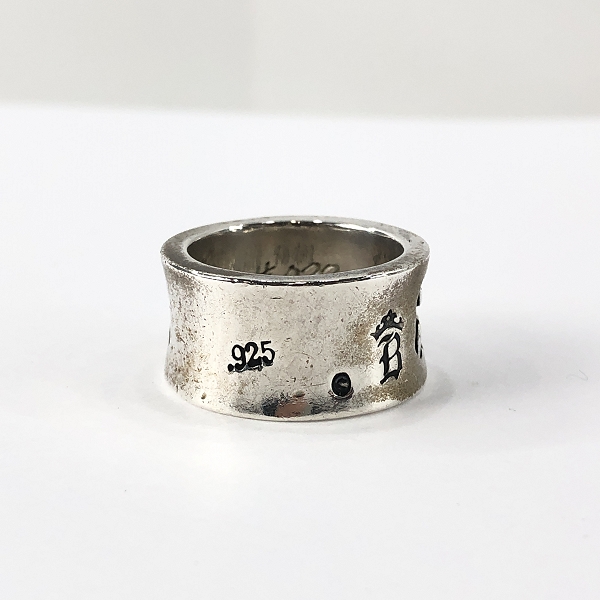 実際に弊社で買取させて頂いた【ギャラ付き】Bill Wall Leather/BWL/ビルウォールレザー エグゼクティブ クロス リング/18.5-19.5号の画像 3枚目