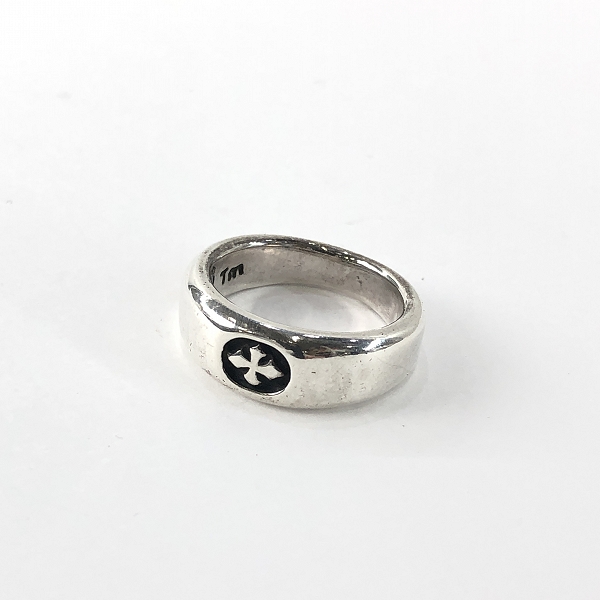 実際に弊社で買取させて頂いたBill Wall Leather/BWL/ビルウォールレザー スムース Cクロス クロス リング/18.5号