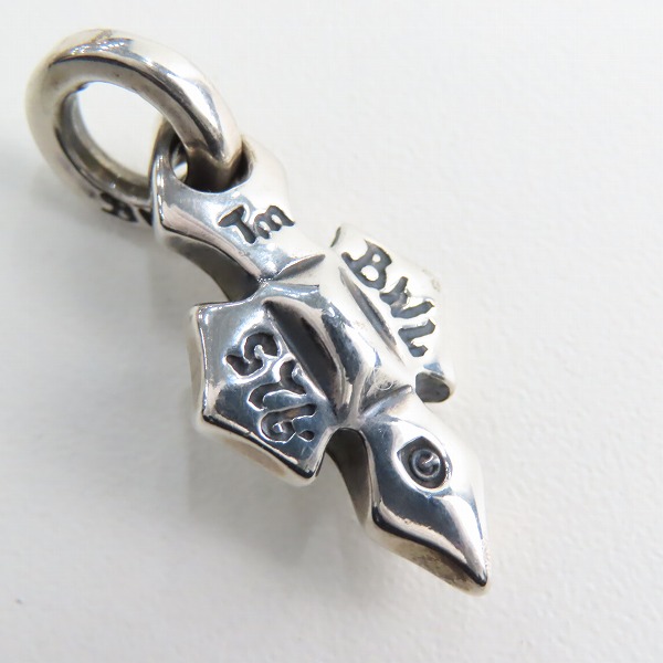 実際に弊社で買取させて頂いたBill Wall Leather/BWL/ビルウォールレザー Cクロス ペンダントトップ/チャームの画像 4枚目