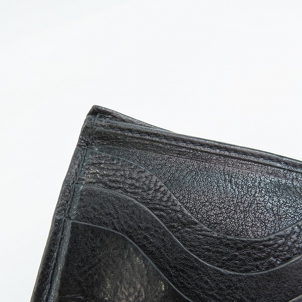 実際に弊社で買取させて頂いたIL BISONTE/イルビゾンテ レザー 二つ折り財布/ウォレットの画像 7枚目